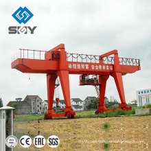 A model 30ton gantry crane box structure for long size materials